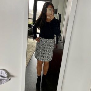 J. Crew Patterned Skirt - Size 0